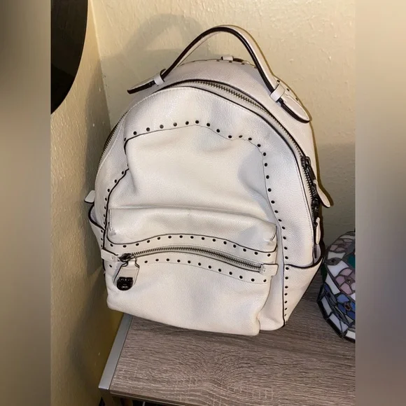 Coach campus backpack with rivets sale